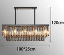 Axyaa Crystal Chandelier Pendant Light for Living Room Dining Room Luxury Lighting