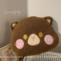 Axyaa Plush Rabbit Sofa Cushion for Girls - Small Dog Bedside Doll Gift