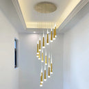 Axyaa LED Ring Chandelier for Home Decor and Lighting