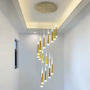 Axyaa Modern LED Ring Chandelier for Home Decor