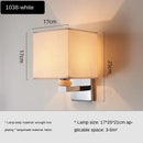 Axyaa Modern Fabric Wall Lamp | E27 Bulb, AC85-265V, Creative Design