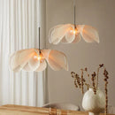 Axyaa Vintage Fabric Ceiling Chandelier LED Lights for Home & Hospitality