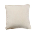 Axyaa Cotton Linen Cushion Cover Set in Peach Orange Grey Ivory for Home Décor