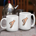 Axyaa CIRCLE GAME Coffee Mug Friends Gift Magic Creative OK Cup Boy Birthday
