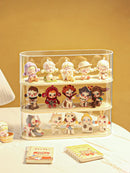 Axyaa Acrylic Mystery Box Display Stand for Doll Toys Cabinet Shelf
