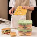 Axyaa Clear Bread Box Container: Large Capacity Airtight Crisper for Kitchen Storage