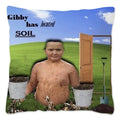 Axyaa Gibby iCarly Meme Pillow Case for Sofa - Funny TV Show Throw Cushion Cover