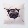 Axyaa Sanddog Shar Pei Polyester Pillow Case Cover 45*45cm