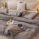 Axyaa Double Bed Quilt: Autumn Winter Soy Fiber Queen Size Comforter