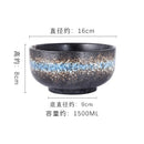 Axyaa Ceramic Noodle Bowl with Lid
