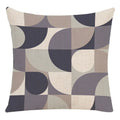 Axyaa Geometric Pattern Linen Pillowcase 45*45cm