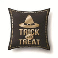 Axyaa Halloween Pumpkin Ghost Print Pillow Cover 45X45CM