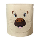 Axyaa Animal Print Storage Basket: Toys, Clothes, Shoes Organizer
