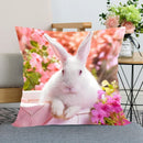 Axyaa Satin Fabric Easter Pillow Case Set for Wedding and Home Decor