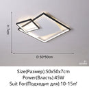 Axyaa Modern Round LED Ceiling Light for Home Decor & Indoor Lighting