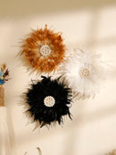 Axyaa Boho Feather Dreamcatcher - Large Wall Hanging Decor for Bedroom and Home