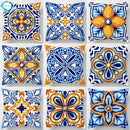 Colorful Geometric Flower Pillow Case by Axyaa: Simple Polyester Sofa Decorative Cover