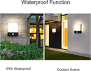 Axyaa Outdoor Motion Sensor Wall LED Light for Terrace, Courtyard, Balcony, Garden