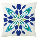 Floral Pattern Throw Pillow Covers by Axyaa for Sofa, Bedroom, Car