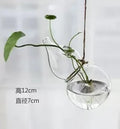 Axyaa Angel Glass Vase for Living Room Decor with Hanging Hydroponic Flowers