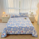 Axyaa Cartoon Panda Flannel Blanket Set with Pillowcases for Sofa Bed Bedspread