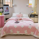 Axyaa Cotton Jacquard Blanket Quilt | Thick Winter Blanket | Multi-functional & Cozy