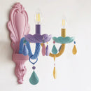 Axyaa Princess Macaron LED Chandelier for Children's Bedroom