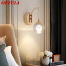 Axyaa Modern Nordic Moon Wall Sconce LED Light Fixtures