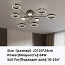 Axyaa Modern Dimmable Aluminum LED Ceiling Lights for Home Decor