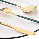 Axyaa Stainless Steel Fork Set Dinner Dessert Salad Tableware Flatware Silverware