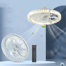 Axyaa Smart LED Ceiling Fan Light with Remote Control
