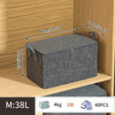 Axyaa Quilt Storage Bag with Lid & Handle - Moisture-Proof Organizer