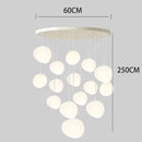 Axyaa Modern LED Pendant Light Chandeliers for Living Room and Dining Room