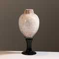 Axyaa Medieval Polka Dot Porcelain Glass Vase for Stylish Living Room Decor