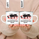 Axyaa Enamel Camping Mug for Campers and Travelers