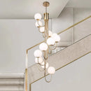 Axyaa LED Pendant Chandelier for Modern Home Decor and Indoor Lighting
