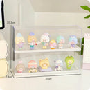 Axyaa Acrylic Anime Figure Display Case - DIY Removable Dustproof Storage Box