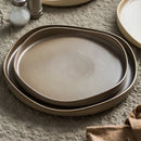 Axyaa Ceramic Steak & Pasta Plate - Restaurant Tableware