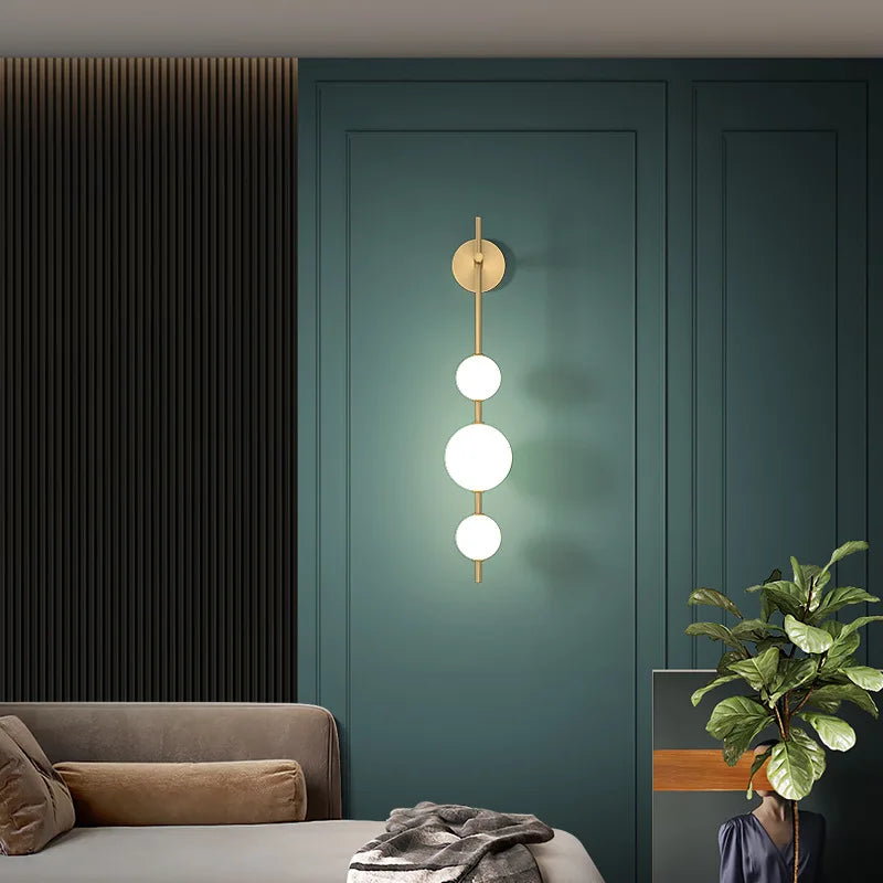 Axyaa Vertical Wall Lamp Sconce Light for Living Room Bedroom