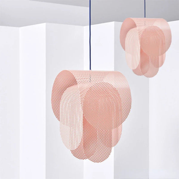 Axyaa Pink Chandelier Nordic Pendant Lamp for Bedroom and Children's Room