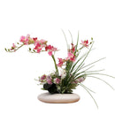 Axyaa Dove Orchid Vase: Ceramic Flower Arrangement Ornaments for Home Office Decor