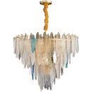 Axyaa Crystal Chandelier for Modern Luxury Living Room and Dining Hall