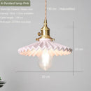 Axyaa Nordic Ceramic Pendant Light Brass Vintage Adjustable Hanging Light