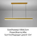 Axyaa Minimalist LED Chandelier for Home Villa Living Room Lighting