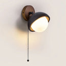 Axyaa Retro Stone Wall Lamp with Pull Switch
