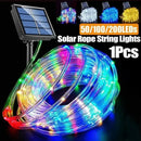 Axyaa Solar Fairy Strip Light for Outdoor Garden Decoration