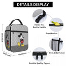 Axyaa Mickey Mouse Lunch Bag: Insulated, Portable, Ideal for Boys, Kids, School, Picnic