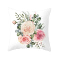 Axyaa Plant Flower Printed Pillow Case for Sofa & Home Decoration