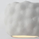 Axyaa Nordic Creamy Style E27 Pendant Lights Wabi Sabi Hanging Lamp