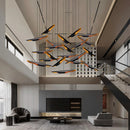 Axyaa Modern Bar Chandelier Pendant Light for Home, Living Room, Hotel Lighting
